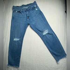 Men’s Abercrombie & Fitch Rustin Athletic Slim Jeans 28x30 Light Wash